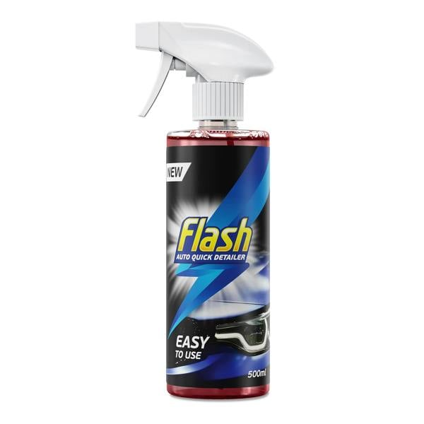 FLASH Quick Detailer Spray Car Cleaner Protects & Restores Paint 500ml