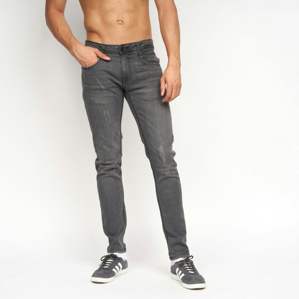 Duck and Cover Tranfold Slim Fit Jeans Grey