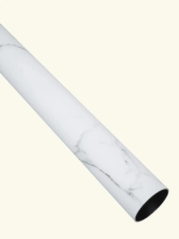 White marble soft effect handrail pole close up