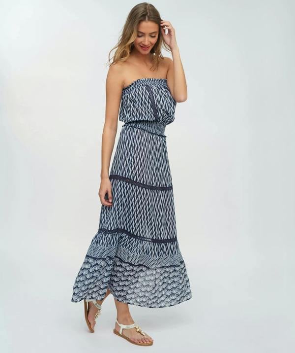 Pia Rossini Inca - Strapless Maxi Beach Dress