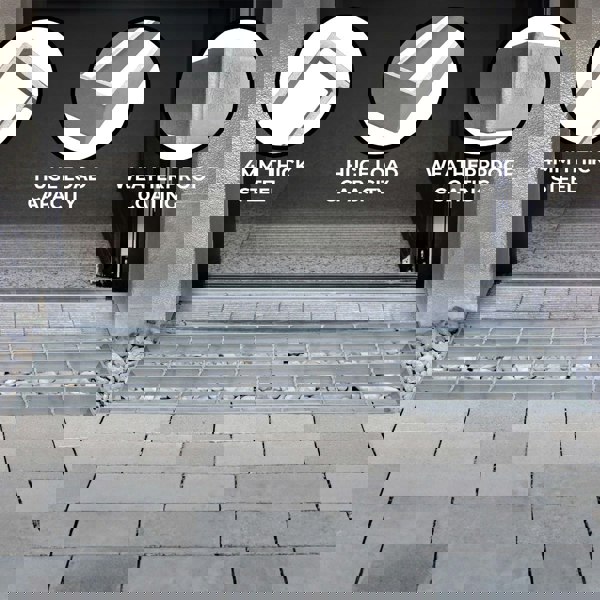 Monstershop Galvanised Grating - 800mm x 270mm