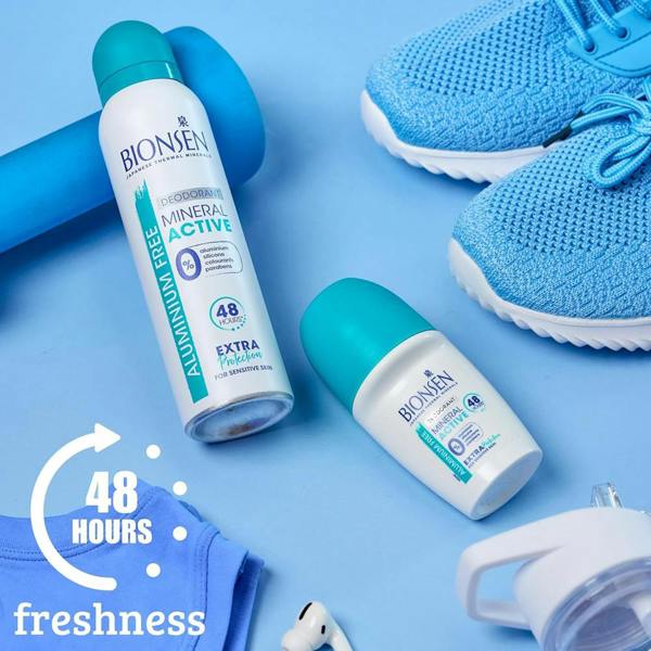 Bionsen Mineral Active Roll On Deodorant White 50ml