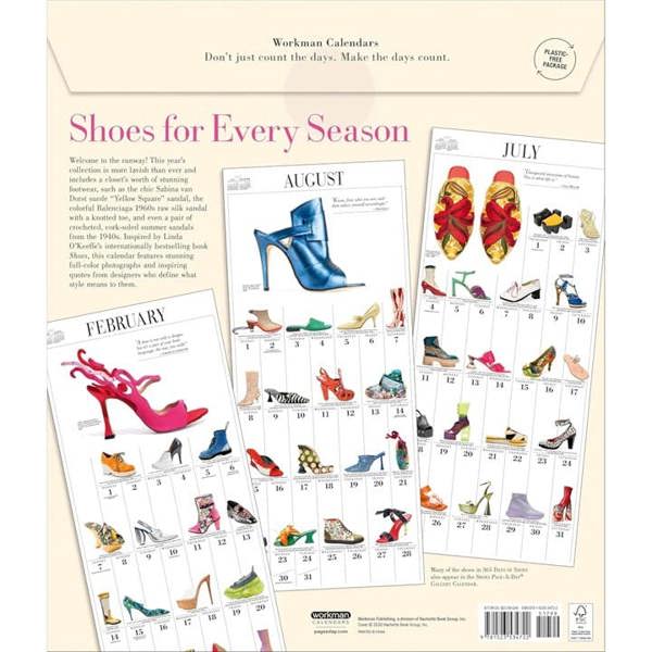 Fashion 365 Days Of Shoes Deluxe Calendar 2027, Deluxe Calendars, Month To View, Lifestyle, Gift