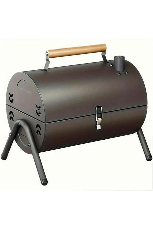 Dyzi 45cm Portable Charcoal Kettle BBQ Grill Outdoor Garden Barbecue