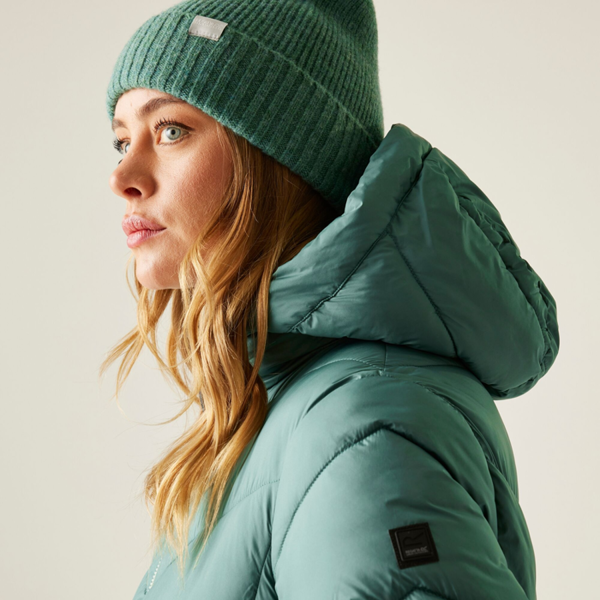 Regatta Womens Anita Padded Jacket - Green Haze