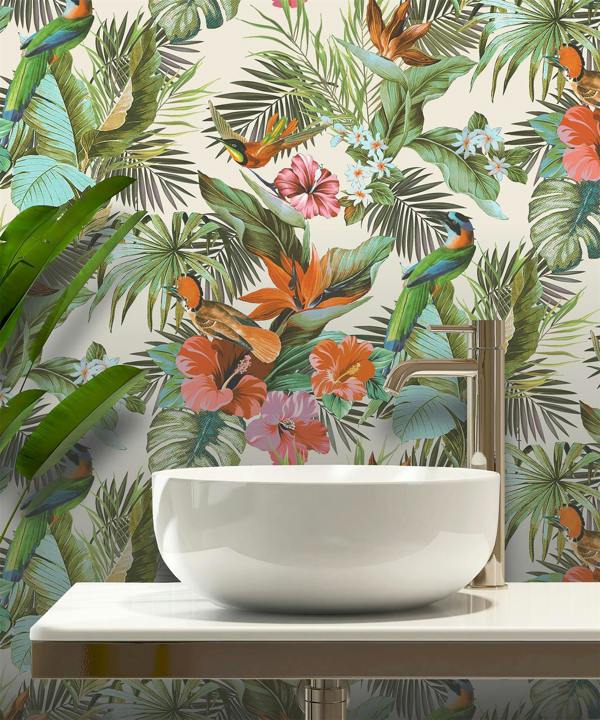 Paradise Birds Multi Wallpaper 539066 - Rs image 5