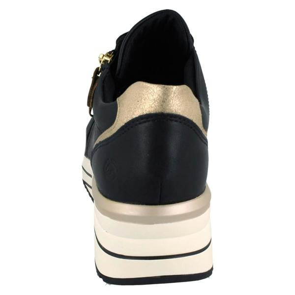 Remonte Ladies Remonte Casual Wedge Trainers D0T03