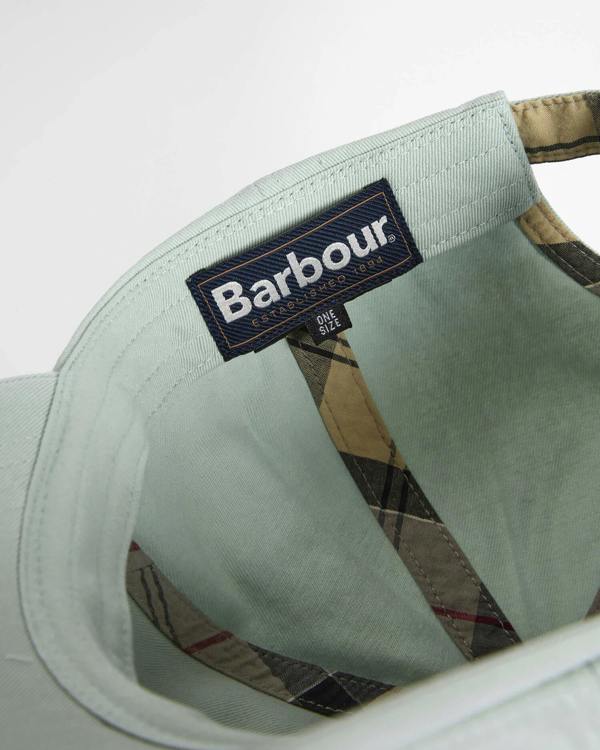 BARBOUR Cascade Sports Cap - Mint Blue
