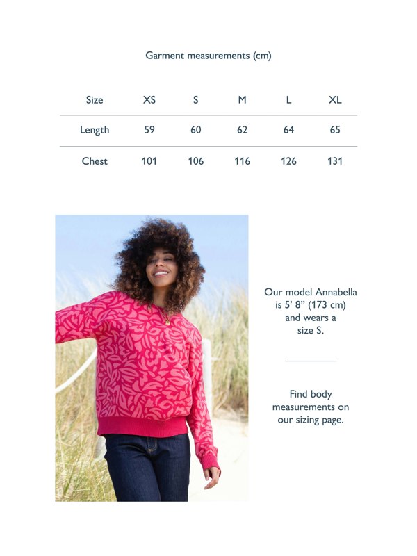 Kite Organic Piddletrenthide Knit Jumper Rosey