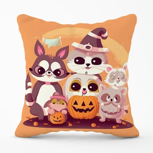 Warren Reed Pets Trick Or Treat Cushions