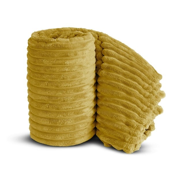 Velosso Chunky Cord Super Soft Plush Heavy Blanket - 150cm x 200cm
