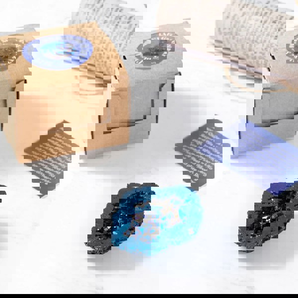 Myga Aura Geode Quartz Crystals - Singles