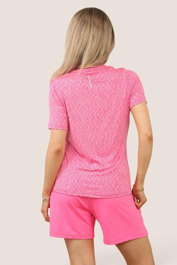 Elaina Fashion Women's Activewear Set – Lightweight Performance T-Shirt & Shorts with Pockets, Gym, Yoga, Running | Various Colours