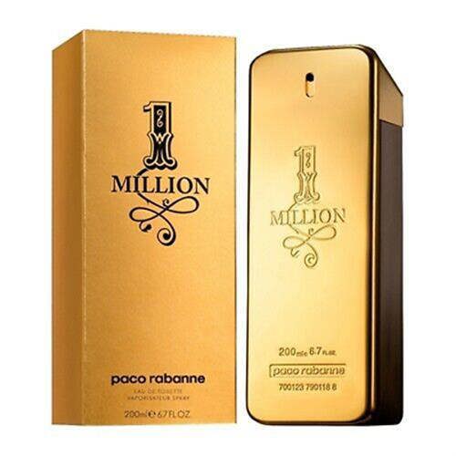 Paco Rabanne 1 Million 200ml Eau De Toilette EDT Spray For Him