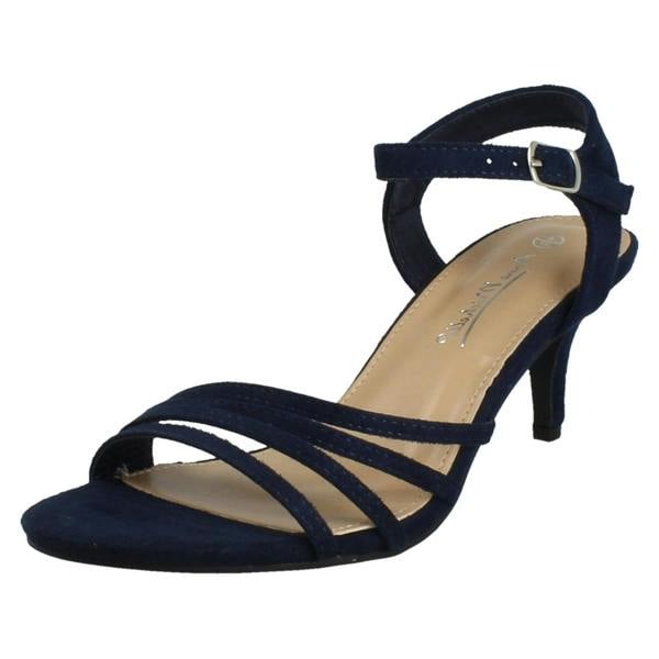 Anne Michelle Ladies Anne Michelle Wide Fit Evening Sandals F6042