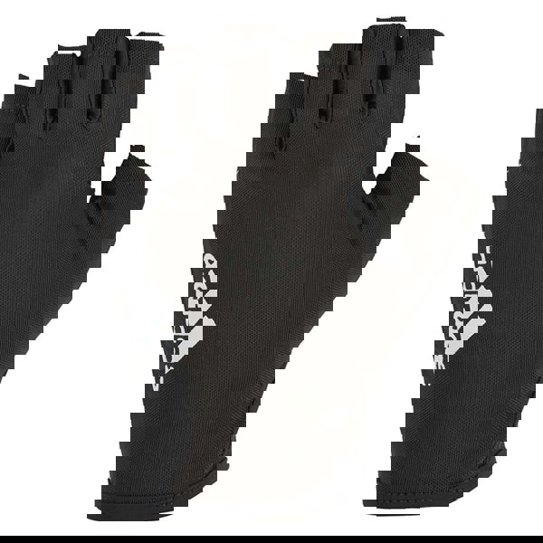 Adidas Mens Half Finger Essential Gloves - White