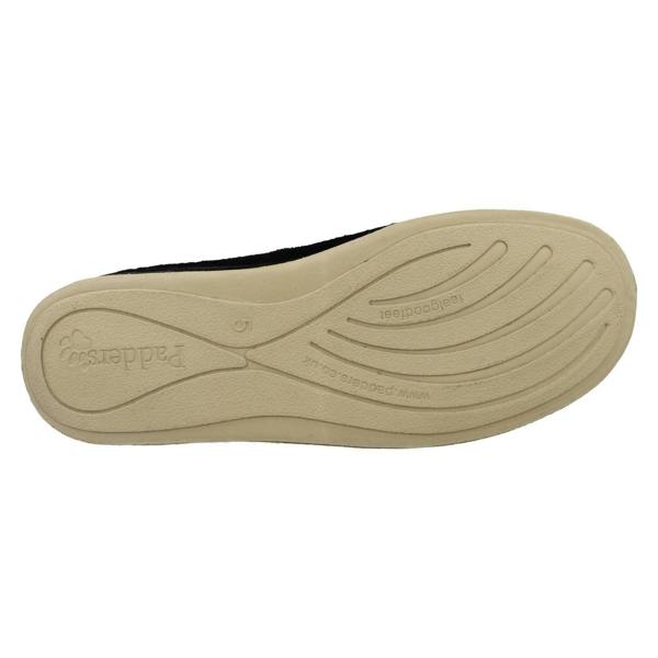 Padders Ladies Padders Cross Strap Slippers - Hush