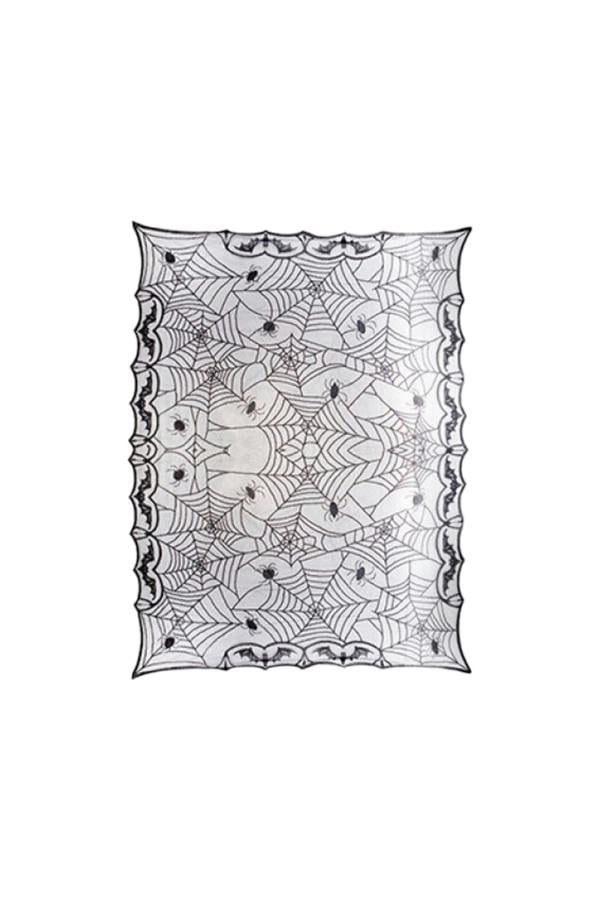 Garden Greatness Spider Web Halloween Tablecloth