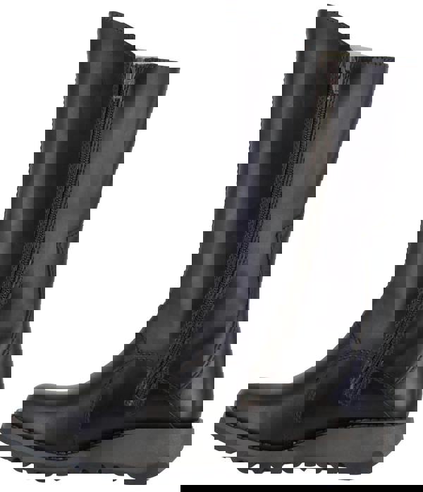 Fly London Mes 2 Womens Wedge Heel Leather Buckle Mid-Calf Boots