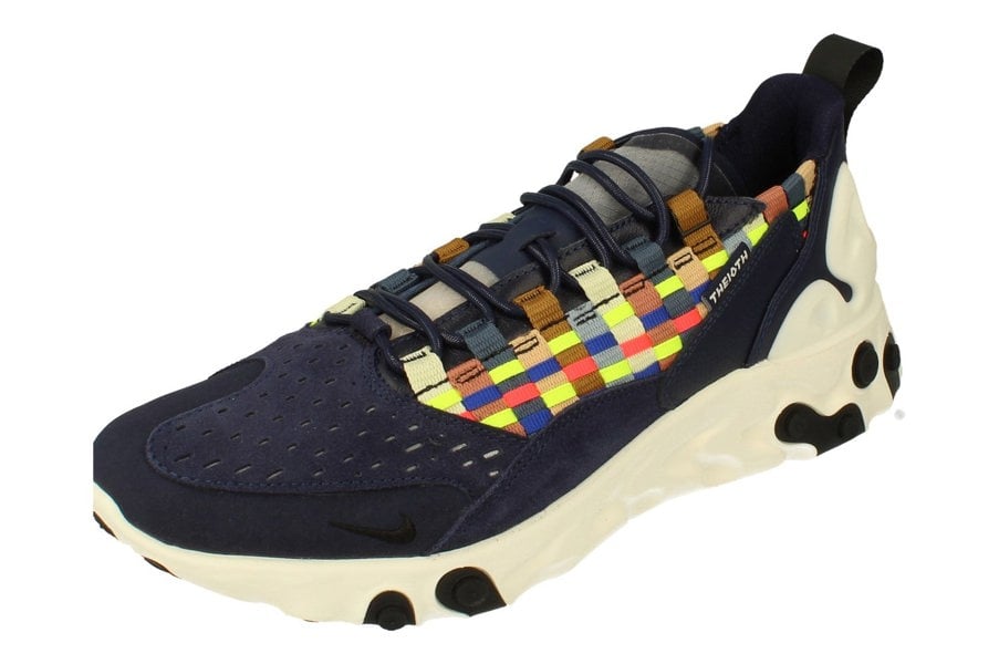Nike React Sertu Mens At5301  400 - Blackened Blue Black Sail 400 - Photo 0