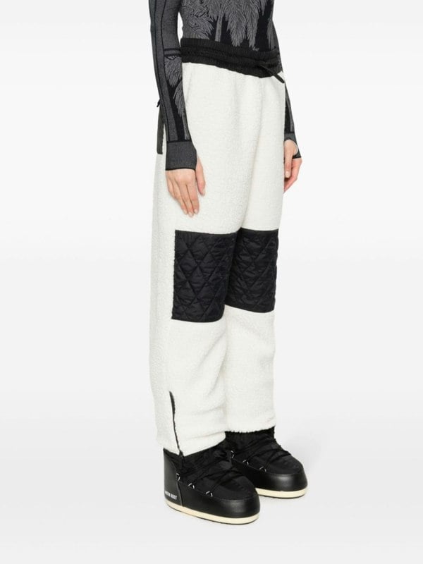 Palm Angels Monogram Ski Pants White Black - Supplied FashionPALM ANGELS