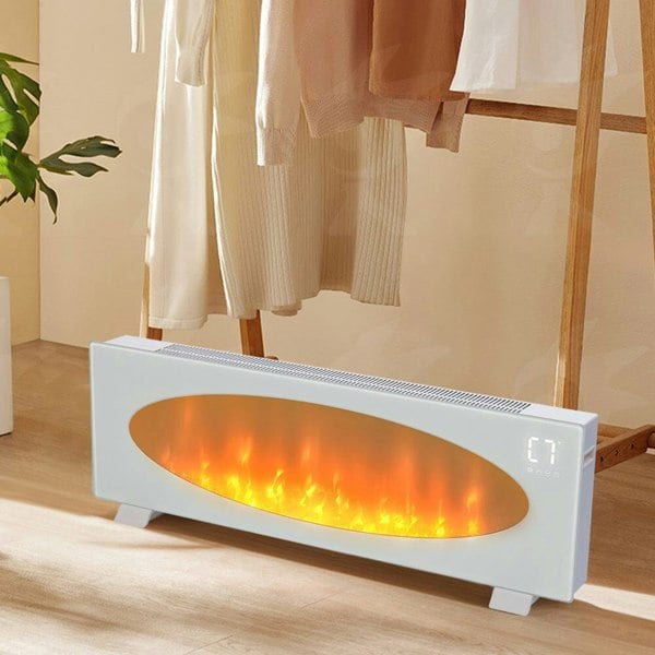 42 inch Freestanding Electric Fireplace with Remote Control 2000W Wall Fireplaces Wall Mounted Fireplaces Living and Home