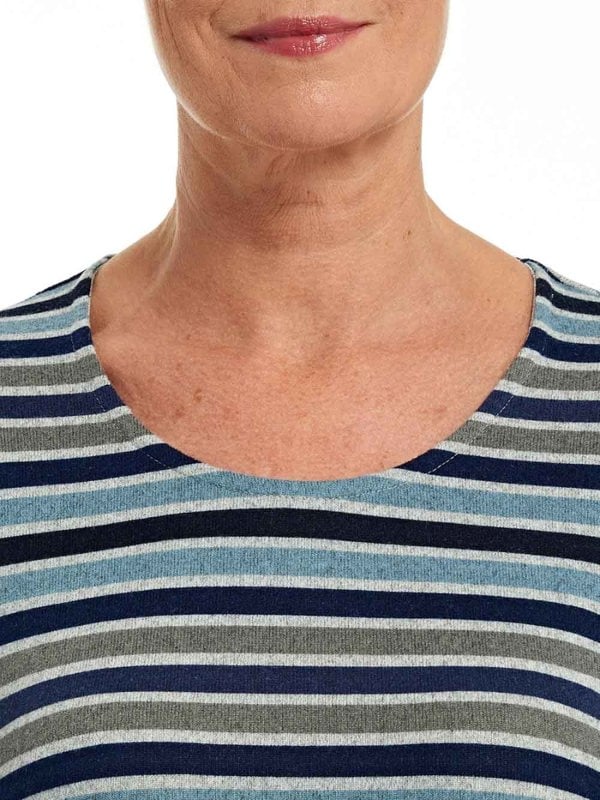 PennyPlain Striped Top - Navy