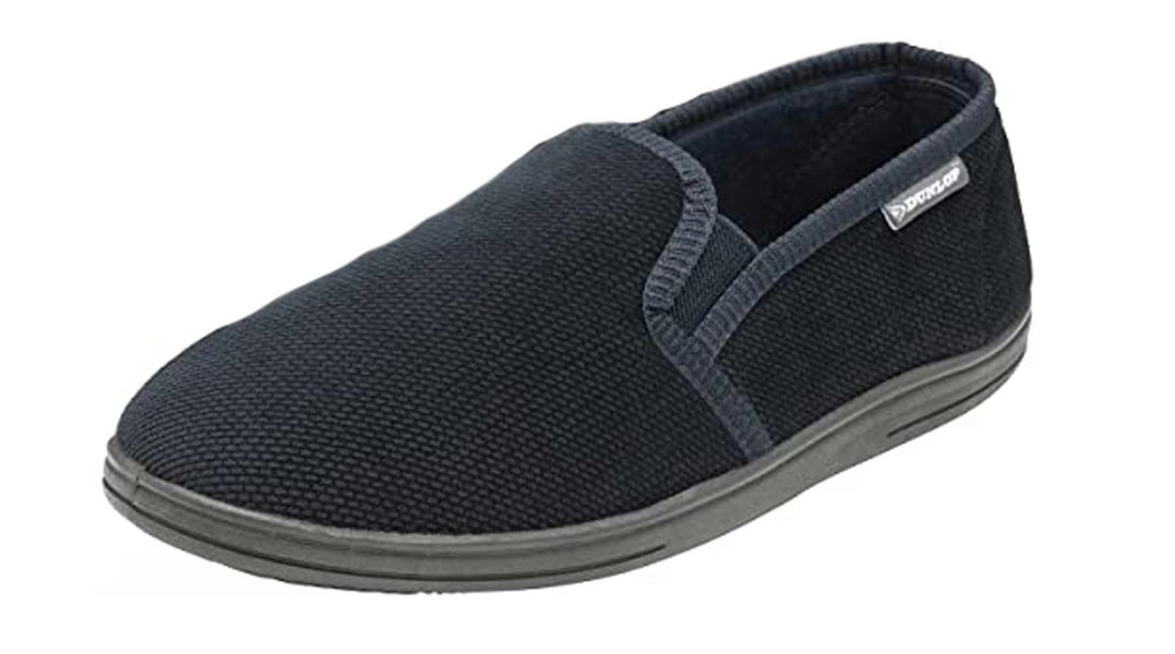 Dunlop Lloyd Memory Foam Slip On Mule Moccasin Mens Slippers