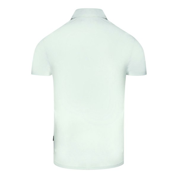 Aquascutum Signature Logo Polo Shirt - White