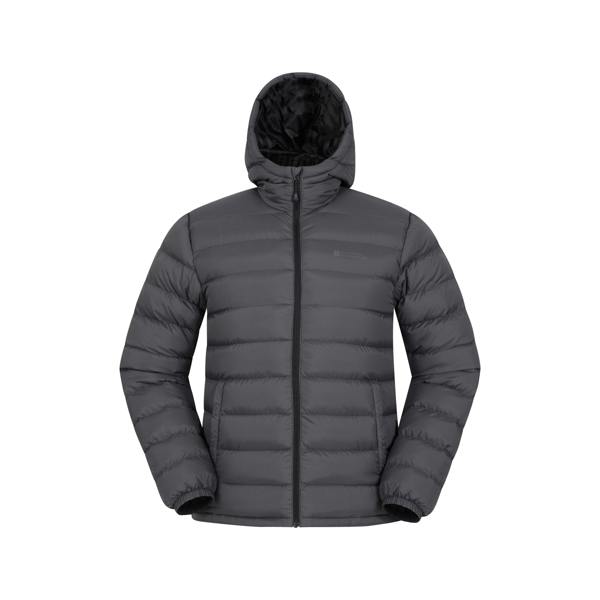 Mountain Warehouse Mens Seasons II Camo Padded Jacket - Grey - 
