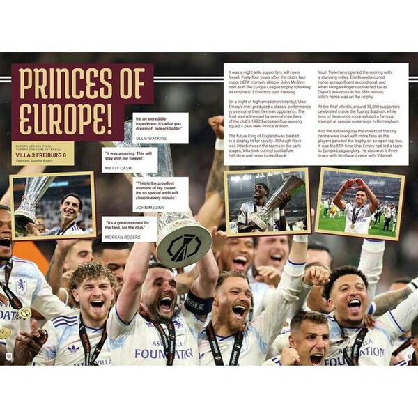 Grange Communications Ltd Aston Villa FC Annual 2027, Annuals, Sports, Gift