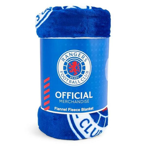 Rangers FC Flannel Fleece Blanket, Bedroom, Sports, Gift