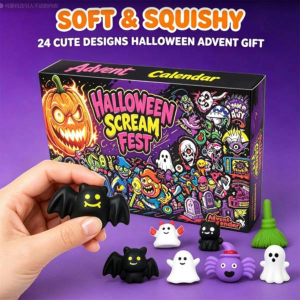 Leaper Halloween Squeeze Toy Countdown Calendar