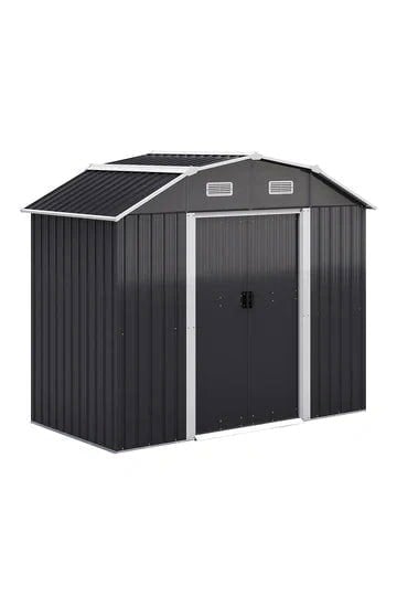 Large Galvanized Steel Acrylic Storage Shed Living and Home 