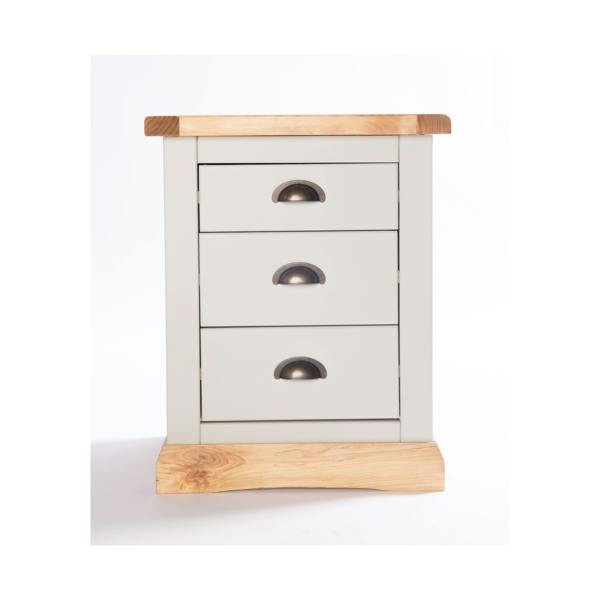 Bomporto 3 Drawer Bedside Table