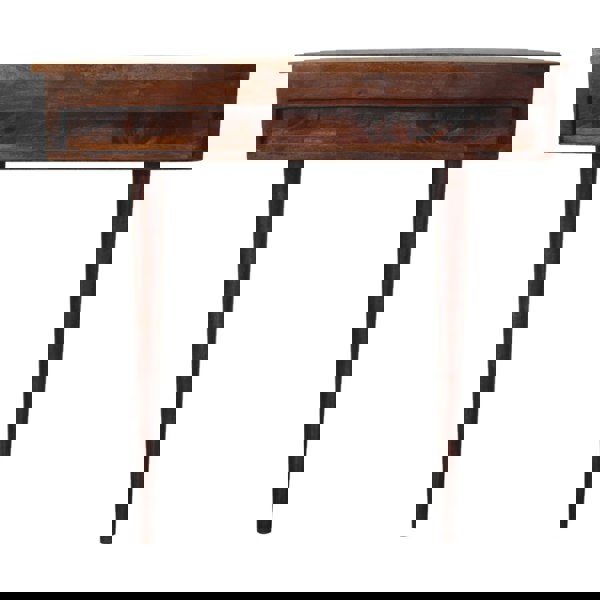 Artisan Furniture Solid Wood Backless Mounted Chestnut Console