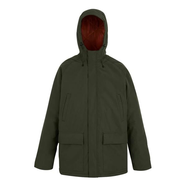 Regatta Mens Savon Insulated Waterproof Jacket - Dark Khaki/Potters Clay - 