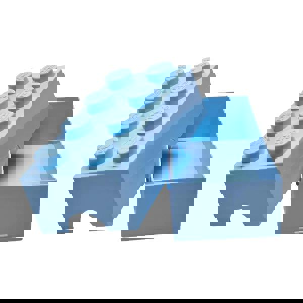 LEGO Lunch Storage Box Brick 20x10x 8cm Light Blue