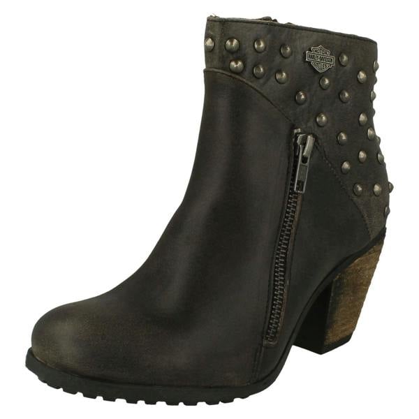 Harley Davidson Ladies Harley Davidson Heeled Ankle Boots Wexford