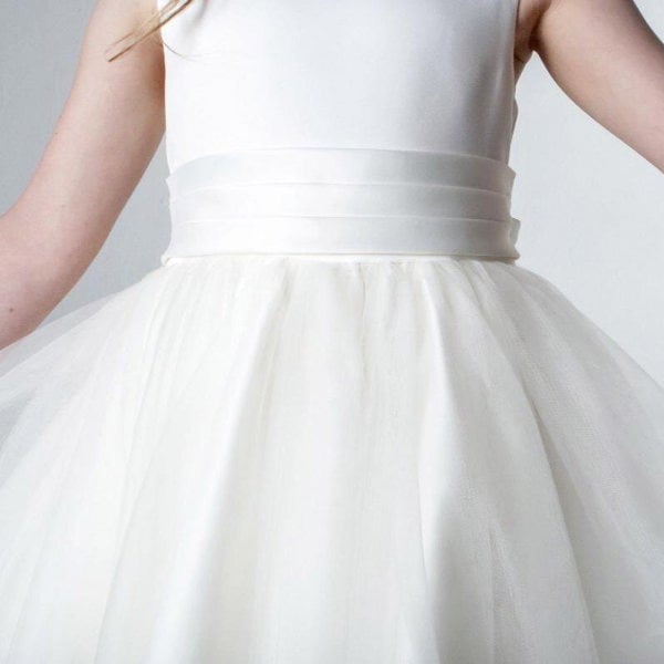 Betsy Ivory flower girl occasion dress