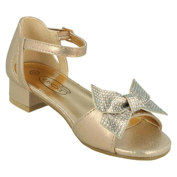 Spot On Girls Spot On Mid Heel Sandals