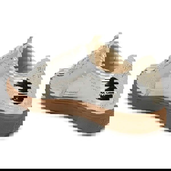 Blowfish Malibu Tastic - Women's Silver Lace-Up Sneakers