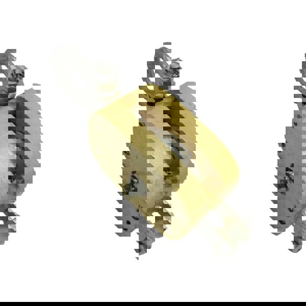 Wooden Pulley Block with Shackle 3" 0.2 Ton (Single Sheave Marine 200KG 0.2 Ton)