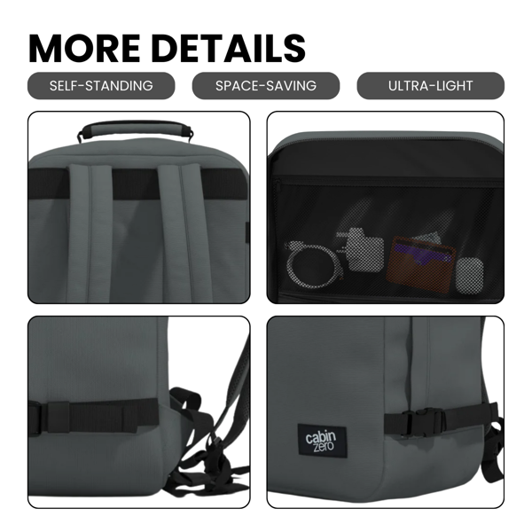 CabinZero Classic Cabin Backpack 28L