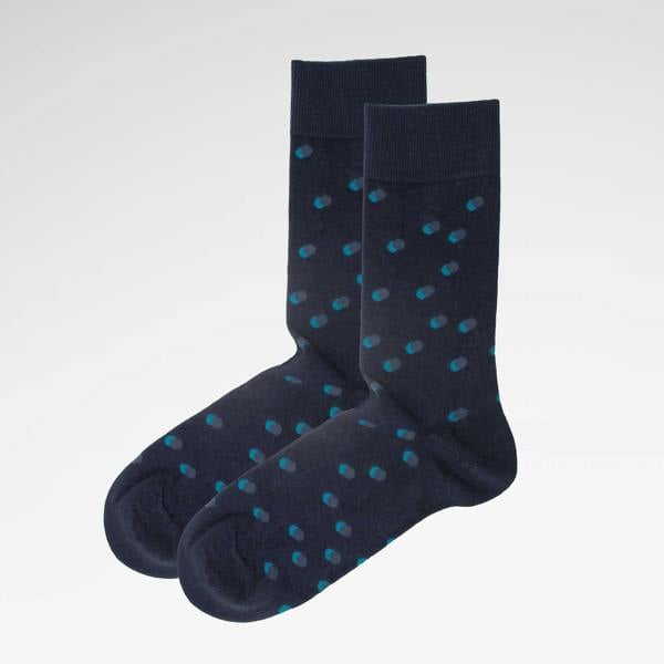 Jemsox Organic Cotton Shadow Spot Mens Socks | Soft, Sustainable & Stylish