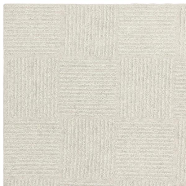 Asiatic Zennith Grid Wool Ivory Area Rug