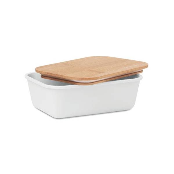 MidOcean Thursday Bamboo 1L Lunch Box - White - 