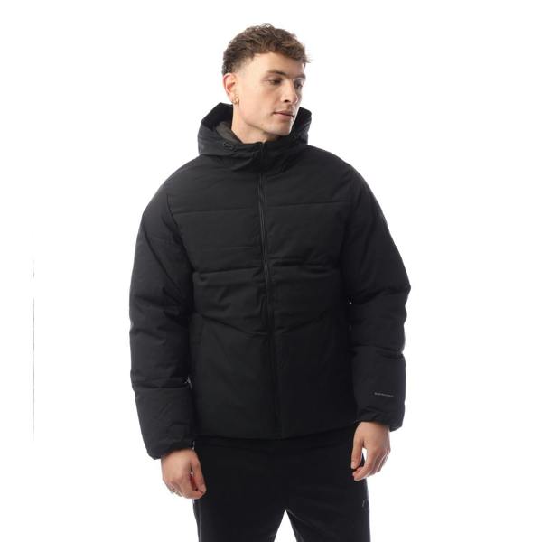 Jack And Jones Mens Brady Hooded Jacket - Black - 