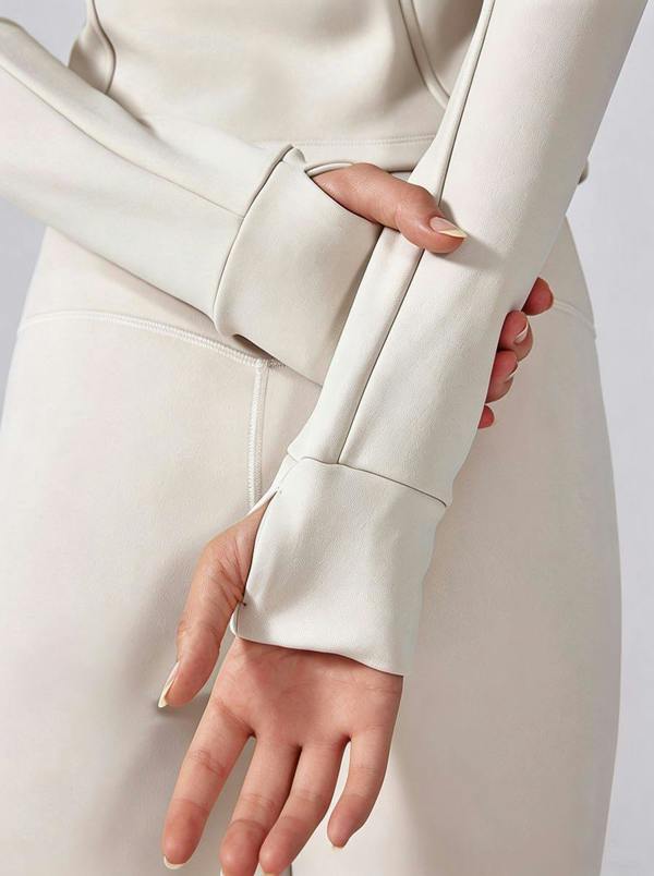 Anniou Cropped Windbreaker Jacket