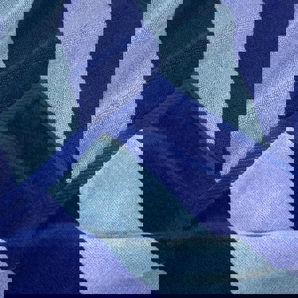 Misona Large Organic Cotton Striped Beach Towel